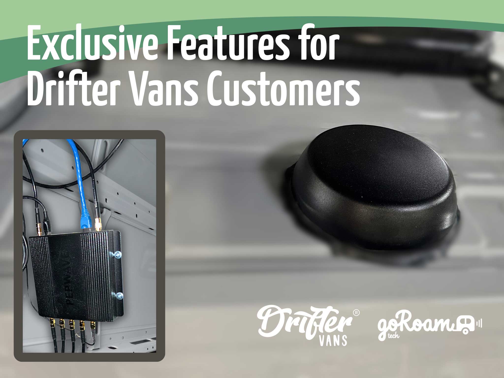 GoRoam and Drifter Vans installation promo image